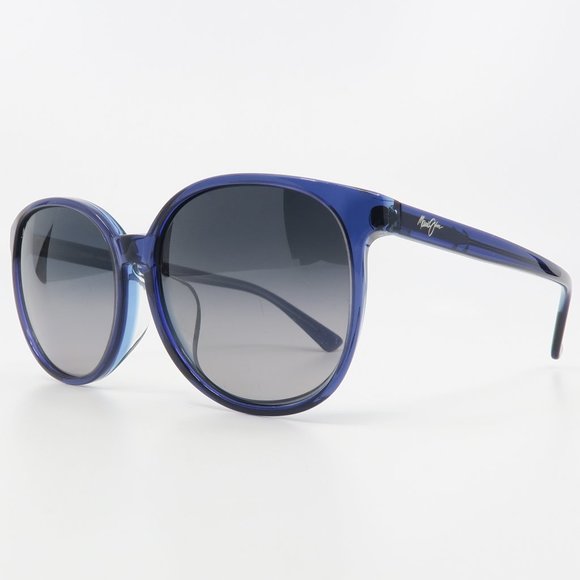 Maui Jim MJ796-08D WATER LILY Blue/Blue Polarized Sunglasses Pre-owned - Picture 4 of 6